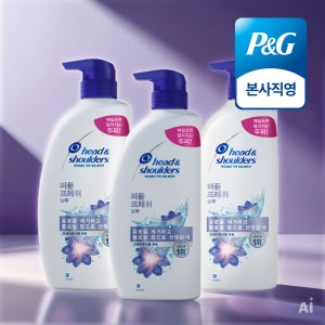 헤드앤숄더 퍼퓸 프레쉬 샴푸 800ml 3개
