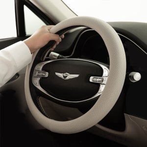 아임반 GV70 자동차 타공 핸들커버 차량용 핸들커버