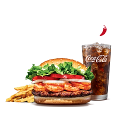 [선물하기] 버거킹 통새우와퍼세트