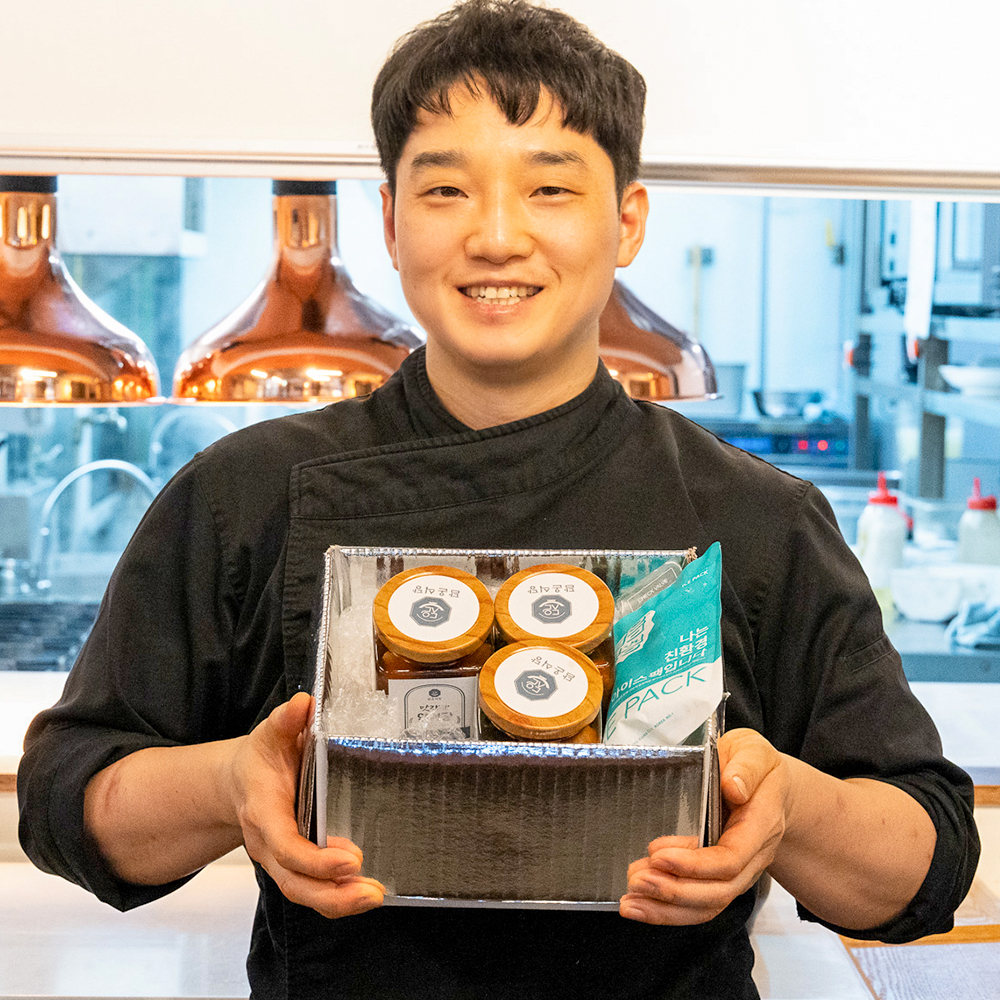 [대전 담온식당]간장연어장 훈제 연어장 300g 맛집 노르웨이산 밥도둑 택배