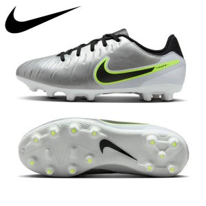 [오늘출발] 나이키 주니어 티엠포 레전드 10 HG 아동 축구화 실버