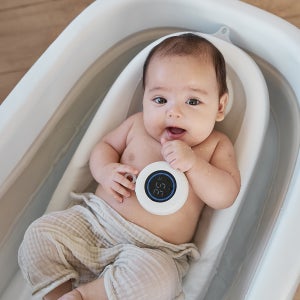 더마더 접이식 아기욕조 신생아욕조 디지털 탕온계