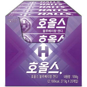 호올스 캔디 블루베리 20개 / 대용량