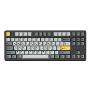 (가성비 사무용 키보드) GK797PRO 3모드 폼떡 가스켓 기계식키보드 스페이스 블랙, 문라이트 도독, 35g