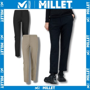 밀레 테크니컬 아웃도어 일자핏 트리코트 본딩 팬츠 여성