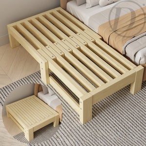 무헤드 침대 프레임 확장 원목 침대연장 맞춤제작 60cm