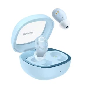블루투스 이어폰 LED 스크린 상태창 WM02 플러스 보위 무선이어폰 5.3 베이스어스