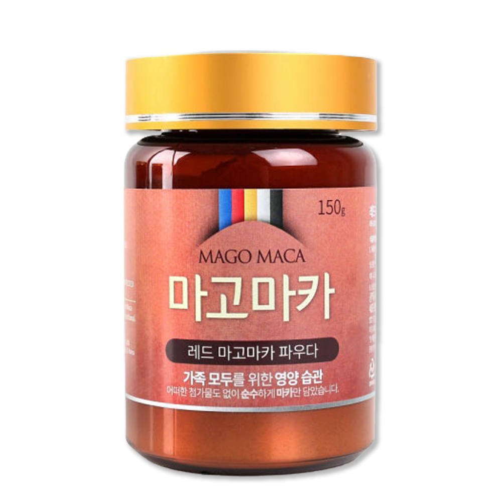 <b>여성용</b> 레드마카 파우더 150g 페루산 레드마까 100% 분말 가루 <b>마고마카</b> 어머니선물