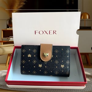 럭셔리 여성 가죽 지갑 Foxer 작고 실용적인 디자인 세련된 스타일