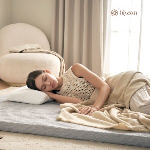 하이얀 허리편한 하품토퍼 6cm 고밀도 메모리폼 접이식 토퍼 매트리스 슈퍼싱글 SS