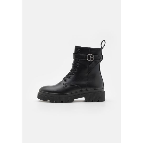 끌로디 피에로 레인저 부티 가죽 레이스업 앵클 부츠 noir/black CLA11N011 Q11