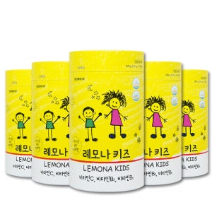 레모나 키즈 어린이 비타민 100정, 5개