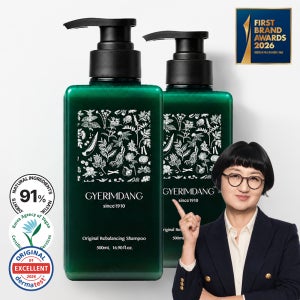 [노희영 PICK] 계림당 프리미엄 샴푸 천연 한방 탈모샴푸 500ml 2개 기획 SET