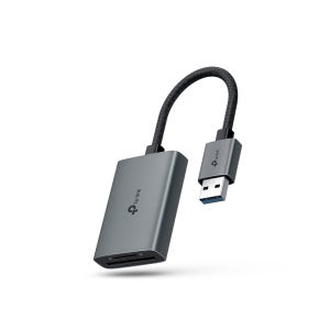 티피링크 UA430 카드리더기 USB-A SD카드 동시 읽기/쓰기 듀얼 UHS-I