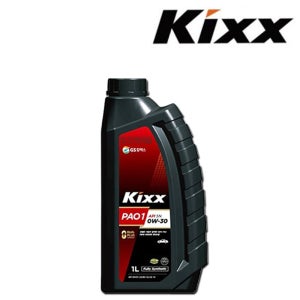 GS칼텍스 KIXX PAO1 0W-30 0W-40 엔진오일 1L