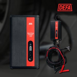 DEFA 리튬 겸용 12V 35A 전원 공급 파워서플라이 자동차 배터리 충전기 방전 전시장 워크샵용