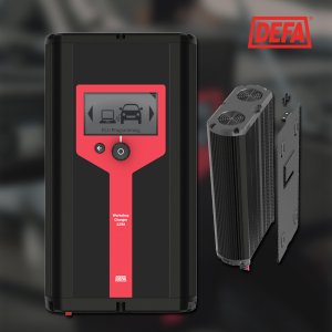 DEFA 리튬 겸용 12V/24V 125A 전원 공급 파워서플라이 자동차 배터리 충전기 방전 대형 쇼룸 워크샵용