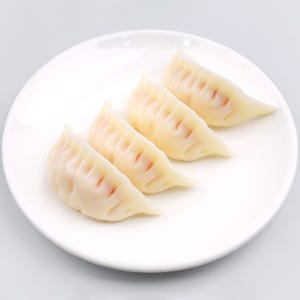 김치 만두 모형 8.3cm 음식모형 모조 식품 한식 요리 전시 장식 UR