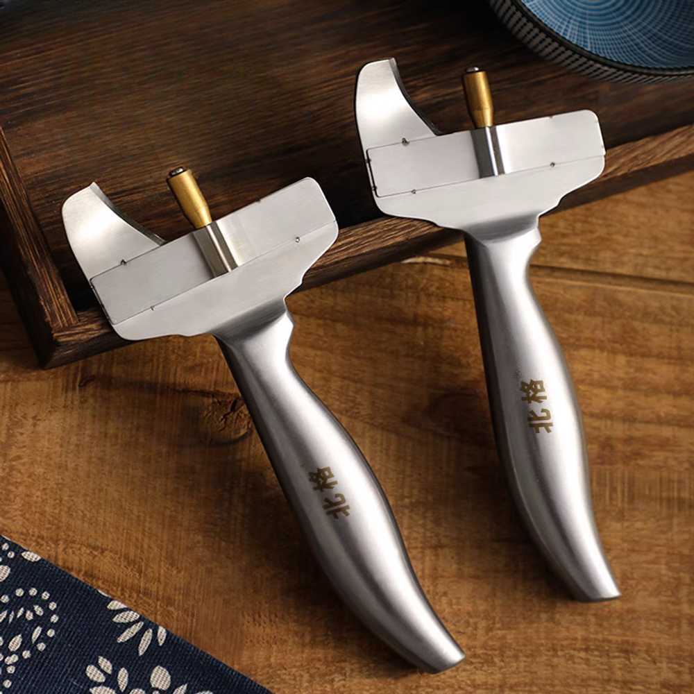 도삭면 칼 스테인리스 수동 수제비 제면기 올스틸 모델