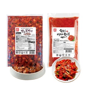한성 양념꼬막장 1kg 외 (1종) 명태초무침 명태회무침 꼬막 무침 비빔밥 양념장