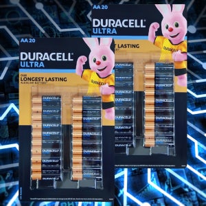 듀라셀 울트라 알카라인 건전지 AA 40개 일회용 대용량 오래가는 코스트코 건전지