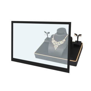 투명 LCD 32 43 55인치 터치 모니터 패널 시선강탈 미래형 대형 디스플레이