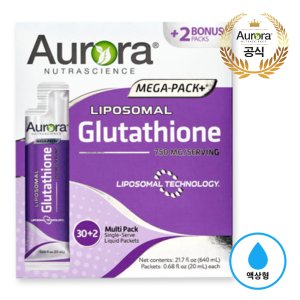 오로라 리포좀 글루타치온 750mg 32포 고함량 마시는 액상 640ml, 1개