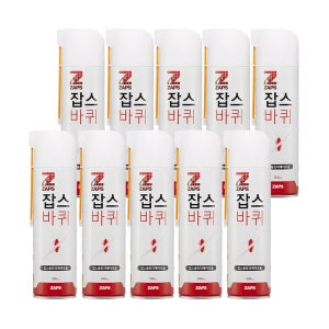 국민 바퀴벌레약 NO1 잡스 울트라에어로솔 빈대 러브버그 해충약 500ml, 10개