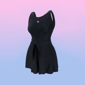 여자수영복 원피스 치마 투피스 체형커버 빅사이즈 스파 온천 호텔 실내 여성수영복 2527