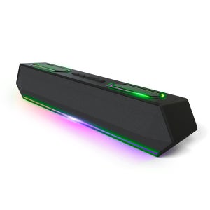 제닉스 TITAN SB9 무선 블루투스 게이밍 사운드바 컴퓨터 스피커