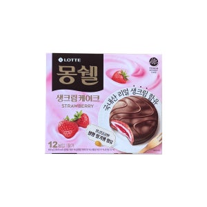 롯데 몽쉘 스트로베리 408g