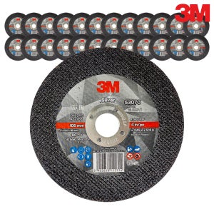 3M 105mm 실버 절단석 그라인더날 53070 / EN12413 25개, 1개