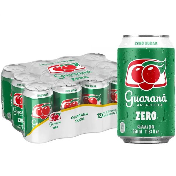 <b>과라나</b> 안타르치카 브라질 오리지널 제로 소다 350ml 12캔 1박스