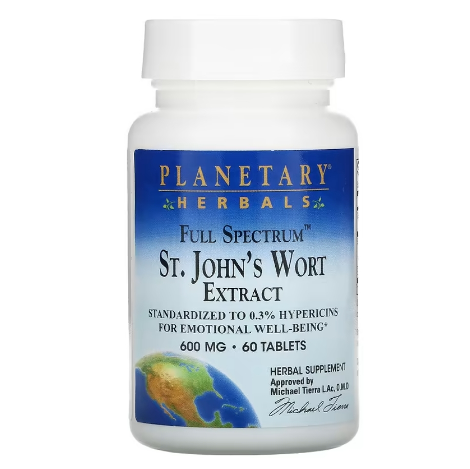 플래니터리 허벌 세인트존스워트 600mg 60정 칼