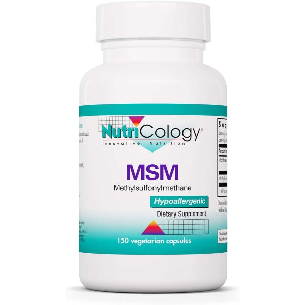 <b>뉴트리</b>콜로지 MSM 모발 <b>성장</b> 피부 손톱 메틸술포닐메탄 500mg 150개