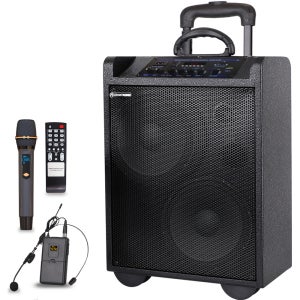 매장용 올인원 이동식앰프 버스킹팝 MSP100 120W