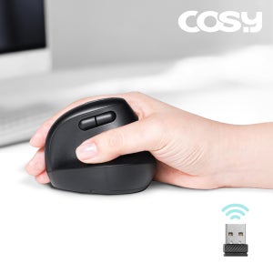 (cosy)코시 M2277WL 작은 손 미니 버티컬 무소음 무선 마우스