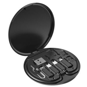 멀티 충전케이블 8핀 C타입 5핀 포켓 키트 5IN1 휴대용 여행충