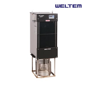 웰템 산업용 오일쿨러 쿨마 공업용 기계열변형방지 (침적형) HOC-300D