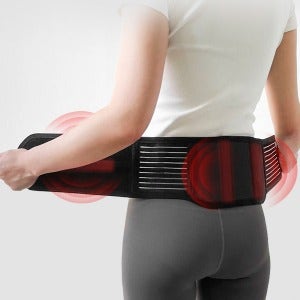 하이메디 황동 자석벨트 가정용 허리보호대 디스크 요통완화 복대 임산부
