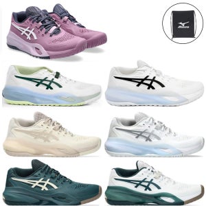 아식스 젤레졸루션X 10 올코트 테니스화 1042A278