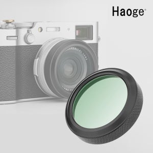 Haoge 하오게 후지 X100VI X100V MC UV 렌즈 필터 LUV-XV1B 블랙