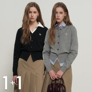 [제너럴아이디어 WOMAN] 1+1 에센셜 가디건 2TYPE