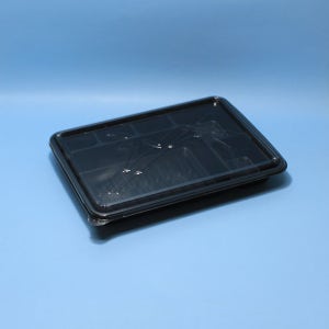 U-6칸 왕돈까스,PP 일회용 도시락 200개 SET