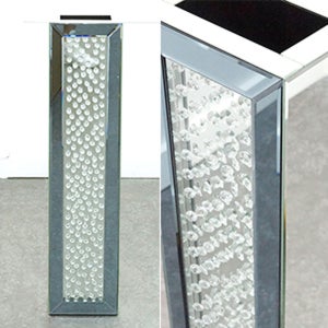 미러 크리스탈 믹스 직사각 89cm 웨딩 꽃길 장식 오브제 결혼식장 연출