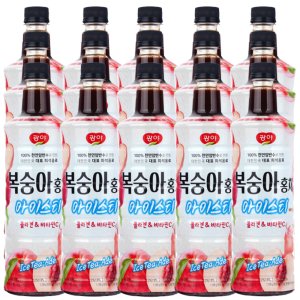 광야식품 복숭아홍차 아이스티 970mlX15개