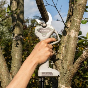 나리온 42V 전동 충전식 가지치기 전지가위 45mm 배터리 1개 세트