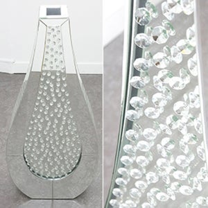 미러 크리스탈 믹스 호리병 88.5cm 웨딩 꽃길 장식 오브제 결혼식장 연출 예식장