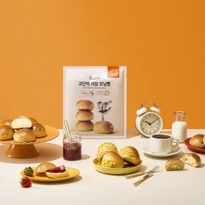 프로젝트H 고단백 저당 모닝빵 6입 1박스