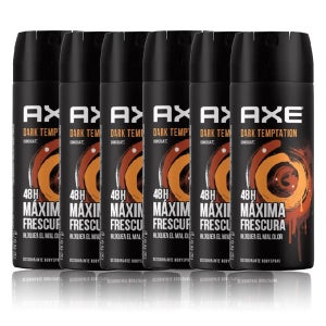 [6팩] AXE 데오드란트 악스 바디 스프레이 다크템테이션 150ml